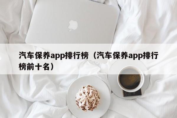 汽车保养app排行榜（汽车保养app排行榜前十名）